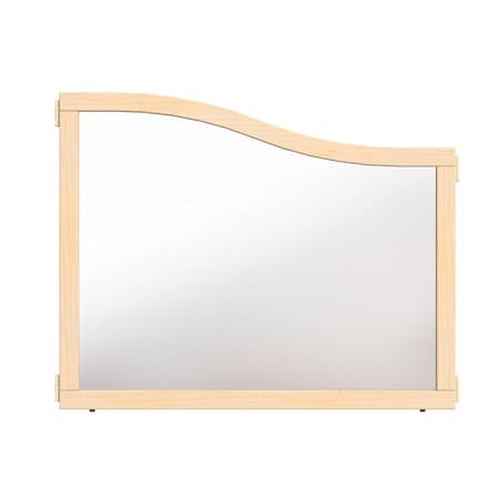 Jonti-Craft KYDZ Suite Cascade Panel, E to T-height, 36 in. Wide, Mirror 1521JCTMR